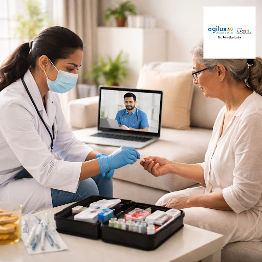 ✔️ Convenient home collection for blood test at home in Navi Mumbai, ideal for seniors, working p… post image