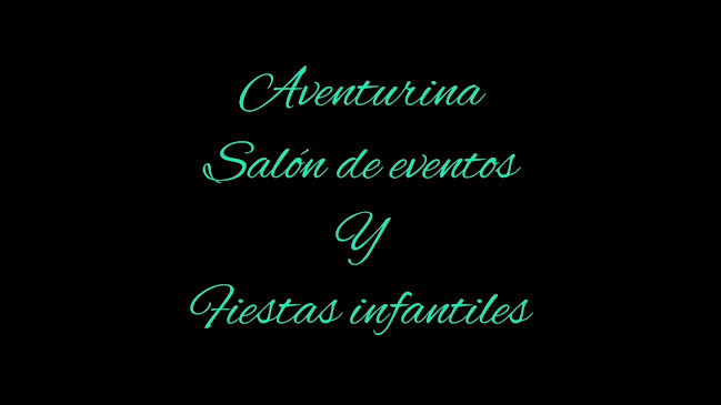 Opiniones de Aventurina Salon de Fiestas y Eventos en Paso Carrasco - Servicio de catering