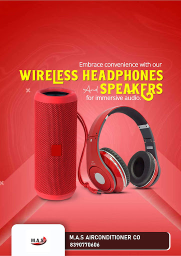 Experience immersive audio with our wireless headphones and speakers! post image