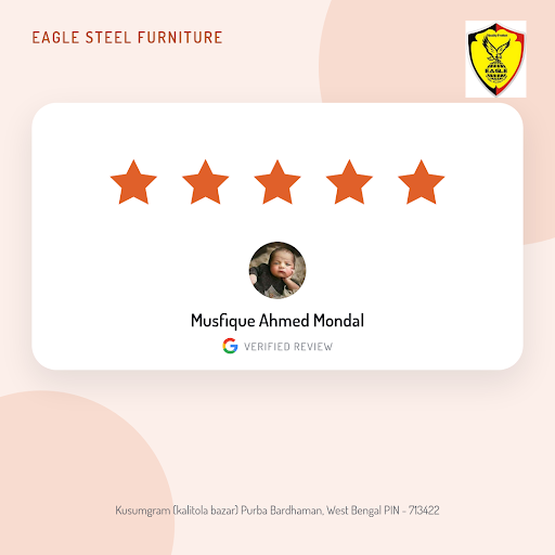Musfique Ahmed Mondal raves about his exceptional experience at Eagle Steel Furniture, the premie… post image