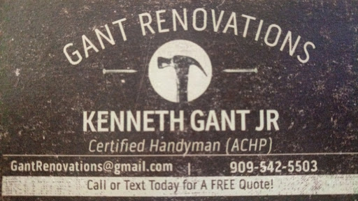 Gant Renovations - Handyman and Assembly Services