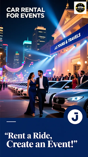 Experience the luxury of wedding cars for rent with JS Tours & Travels! Book our vintage car for… post image