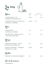 Menu La Taverne - Guinguette Troglodytique de Souzay-Champigny Page 3