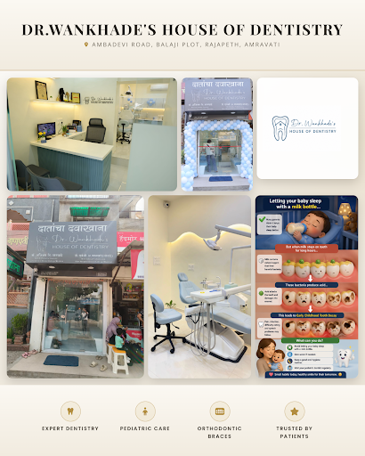 Trusted family dentist near me offering specialized pediatric dental care. Visit Dr. Wankhade's H… post image