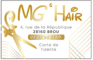 Photo n°1 de MG'Hair à Brou (Salon de coiffure)