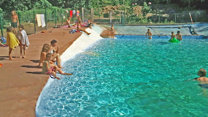 Photo n°21 de Camping le P'tit Bonheur à Escaro (Piscine)