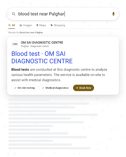 OM SAI DIAGNOSTIC CENTRE in Palghar offers reliable blood test services to help monitor and analy… post image