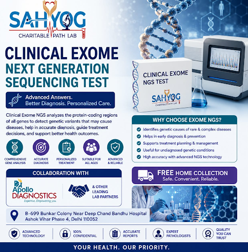 🧬 CLINICAL EXOME – NEXT GENERATION SEQUENCING (NGS) TEST