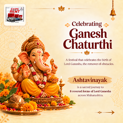 Celebrate Ganesh Chaturthi with Debasis Tour & Travels, offering luxury car rentals to help you t… post image