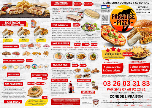 Photo 1 - Paradise Pizza, Kebab Fismes