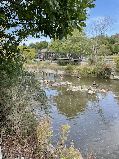 Walk Bridge over Ganaraska River - Thumbnail