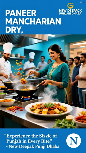 Craving authentic Punjabi flavors? Discover the best Indian restaurant near me, New Deepak Punjab…