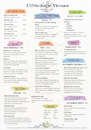 Photo n°2 de L'Othentique Vietnam à Paris (Restaurant vietnamien)