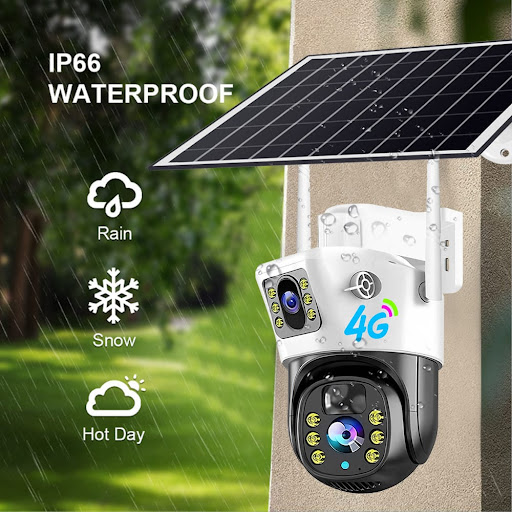 4G Solar Duel Lens Camera .. 360 degree rotation  post image