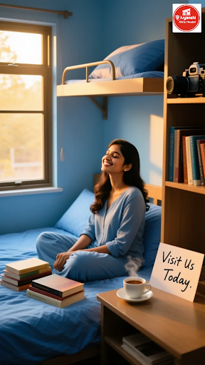 Experience the best of Varanasi living at Divyanshi Girls Hostel! Our Double Seater Rooms offer a… post image