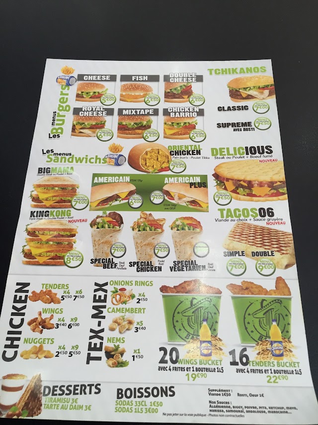 Burger bar nice TNL