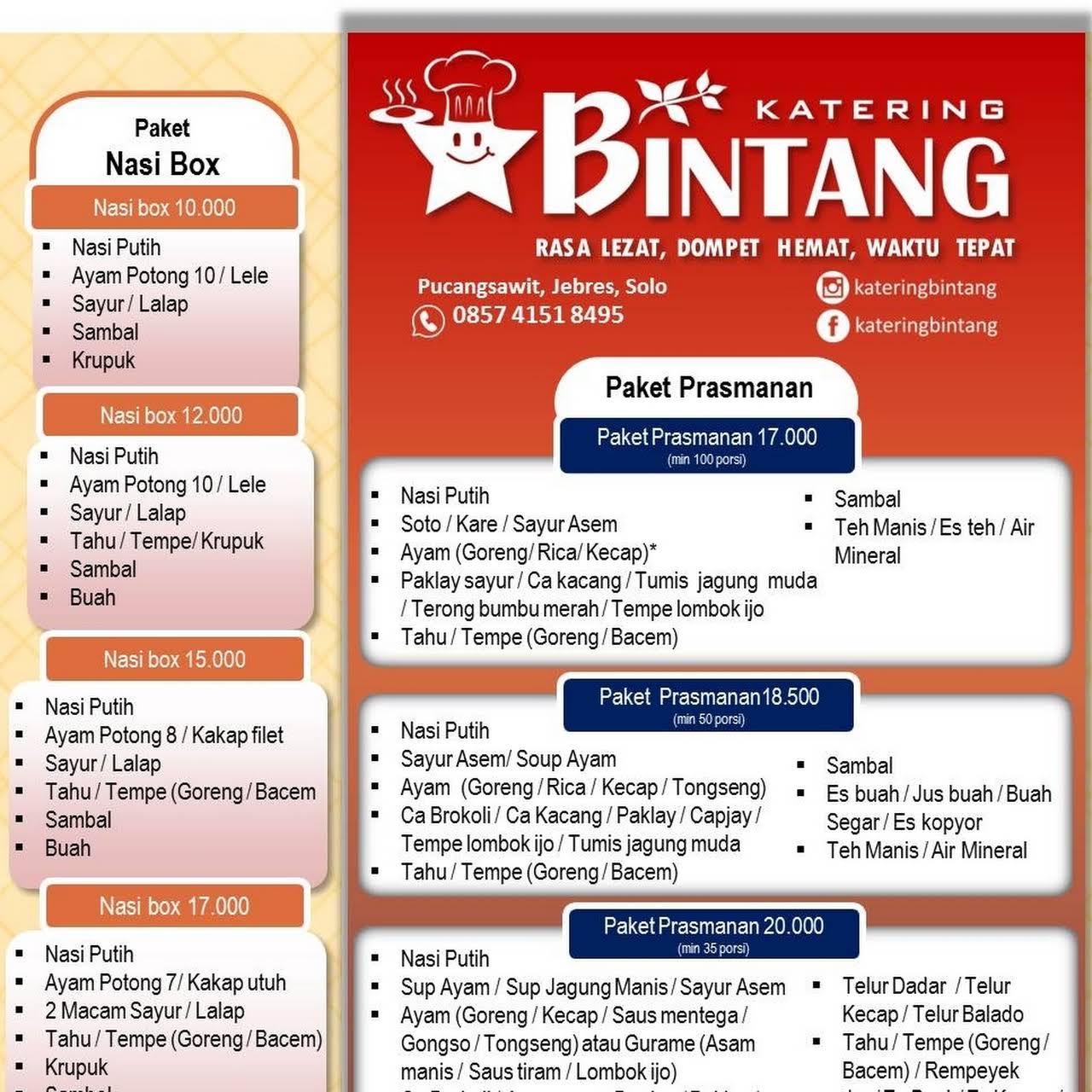 Bintang katering