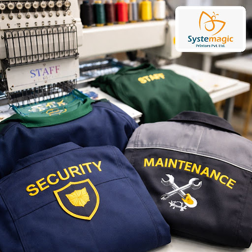 Give your uniforms and jackets a premium, long-lasting look with professional embroidery from Sys…