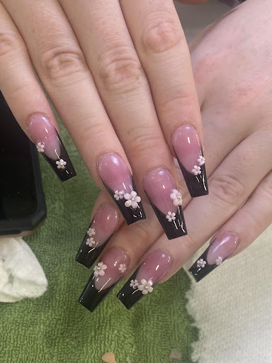 Orange Unisex Nails - Thumbnail