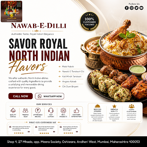 Experience the richness of North Indian cuisine with Angara kabab at Nawab-E-Dilli, your destinat… post image