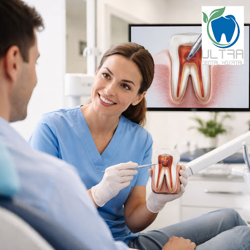Worried that a root canal will be painful and complicated? At Ultra Dental hospital and implant c… post image