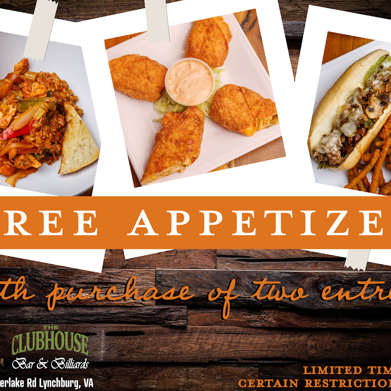 Clubhouse Sports Bar Restaurant & Grill Lynchburg Restaurant