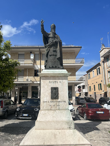 Sisto V - Statua in bronzo di Aldo Sergiacomi - Thumbnail