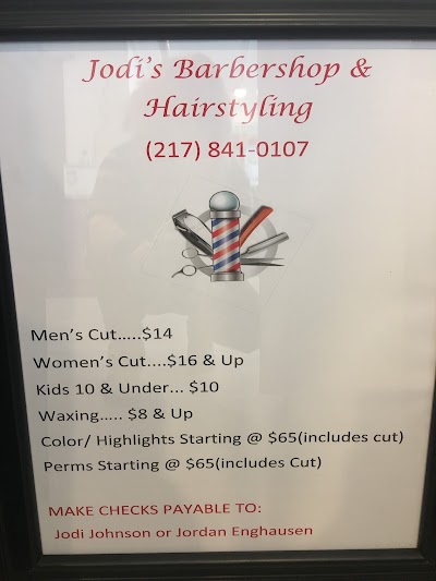 Jodi’s Barbershop And Hairstyling, Thomasboro IL
