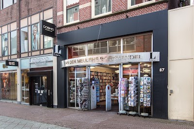 Photos of Van der Meulen's bookstore