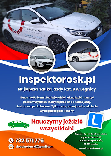 nauka jazdy OSK Inspektor