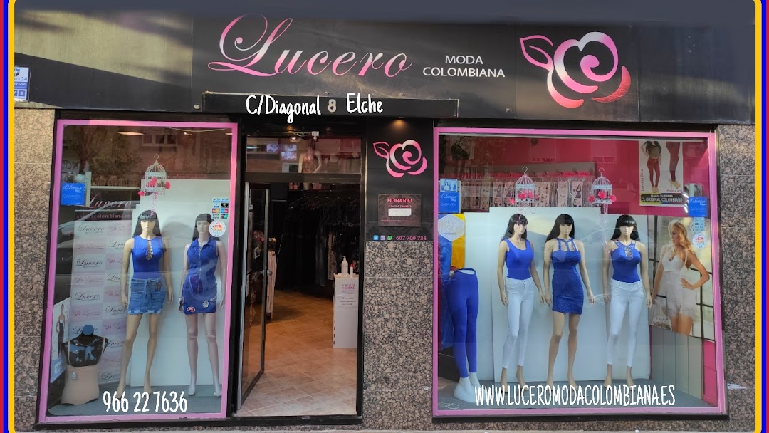 empeñar costo Talla Lucero Moda Colombiana Tienda Latina España - Tienda de Dama Elche -  Alicante