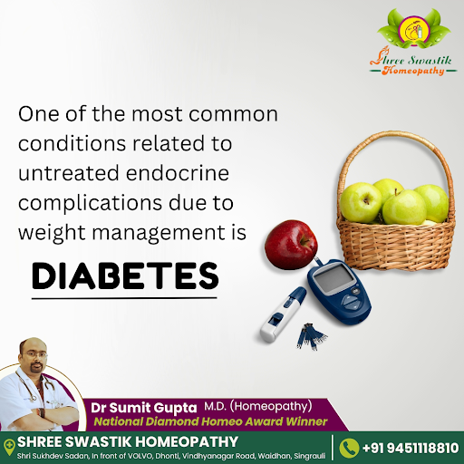 One of the most common consequences of untreated endocrine complications due to poor weight manag… post image
