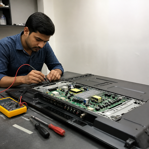 Worried about hidden charges when searching for tv repair near me? At PG Electronics, LEDTV Servi… post image