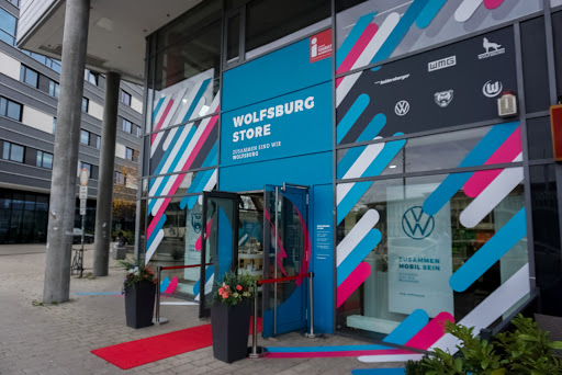 Wolfsburg-Store/Tourist-Information Wolfsburg Logo