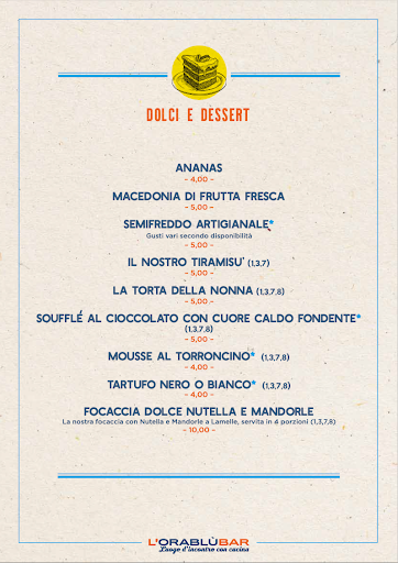 L'OraBlù Bistrot Gallery - Italy