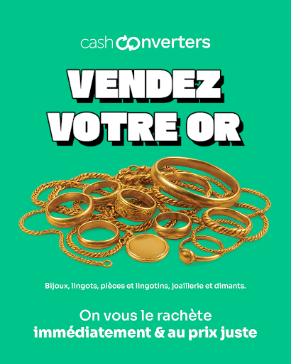 Nous rachetons vos bijoux, lingots, pièces et or ancien au meilleur prix du marché 🔥
✔️ Estimation gratuite
✔️ Paiement rapide
✔️ Sans rendez-vous
Passez en boutique et faites estimer votre or en toute confiance 🤝
📍 On vous attend !
#CashConverters #RachatOr #VenteOr #Or #Bijoux #BonPlan #Argent #Recyclage #Valeur #OrOccasion #BusinessLocal #Clients #BonPrix #Investissement