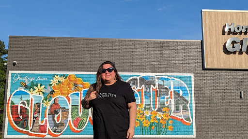 Greetings from Gloucester Mural