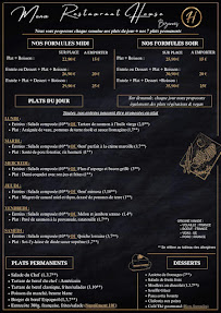 Menu Restaurant House Bezannes Page 2