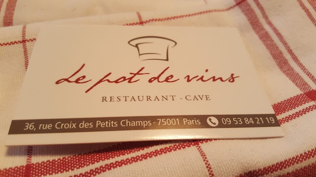Le Pot de Vins