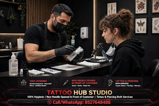 TATTOO HUB - BEST TATTOO STUDIO IN CP, DELHI* post image
