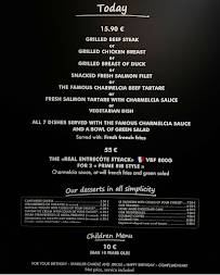 Menu Bistro Régent Avignon Page 3