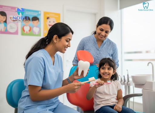 Strong teeth and healthy gums begin in childhood. At Noble Dental Clinic in Saki Naka, Mumbai, we… post image