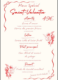 Menu Le Merle Blanc louchats Page 1