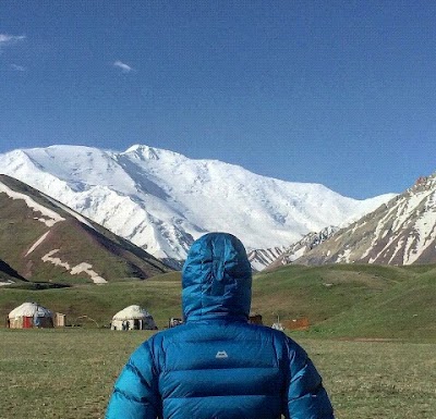 Photos of Base Camp for Peak Lenin