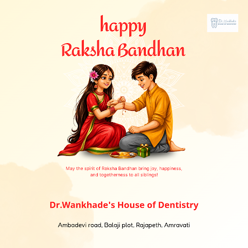 Celebrate Rakshabandhan with a healthy smile at Dr. Wankhade's House of Dentistry. Trust our expe… post image