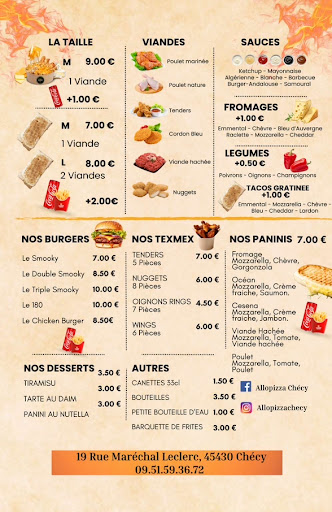 allo pizza chécy