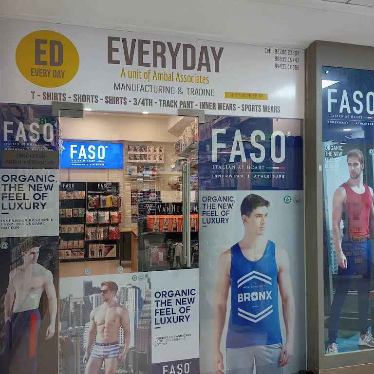 EveryDay TeeStore-Technosport,Faso,Jockey,Vanheusen - Sports  wear,Innerwears,Athleisure