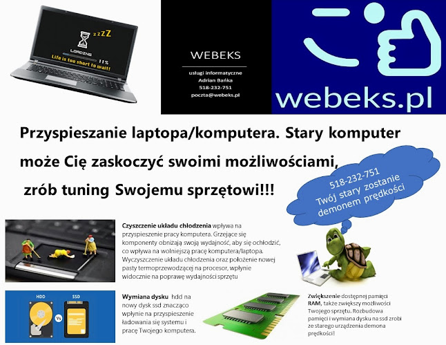 webeks - mobilny serwis komputerowy, naprawa laptopów