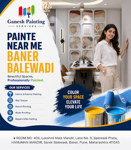 Transform your space with Ganesh Painting Service's expert wall painting solutions in Pune. Our t…