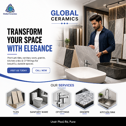 Explore a wide selection of high-quality tiles at GLOBAL CERAMICS, perfect for enhancing your spa… post image